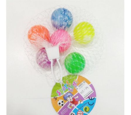 H BOLA GOMA 6PC 102-14