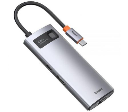 BASEUS HUB 6PORT CAHUB-CW0G