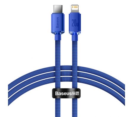 BASEUS CABLE CAJY000303 C-IP 20W 2M AZUL