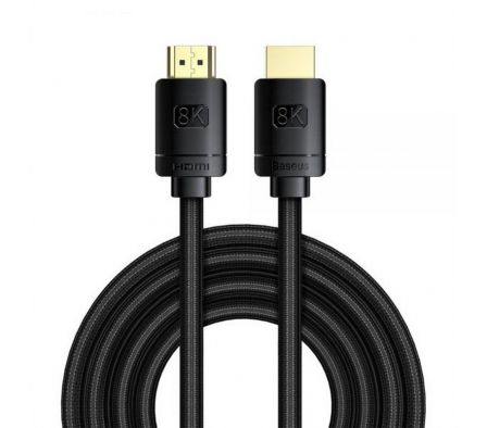 BASEUS CABLE CAKGQ-J01 HDMI 8K ADAP 1M BK