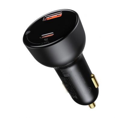 BASEUS CARG AUTO 100W U+C NEGRO