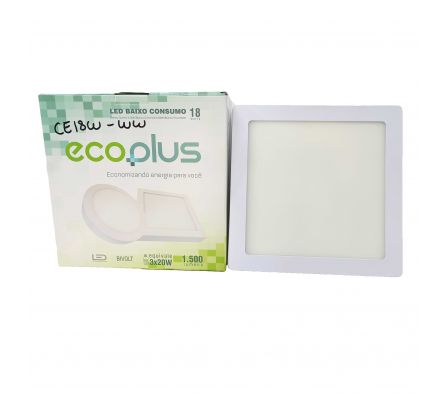 ECOPLUS CUADRADO EXTERNO (-1)3500K