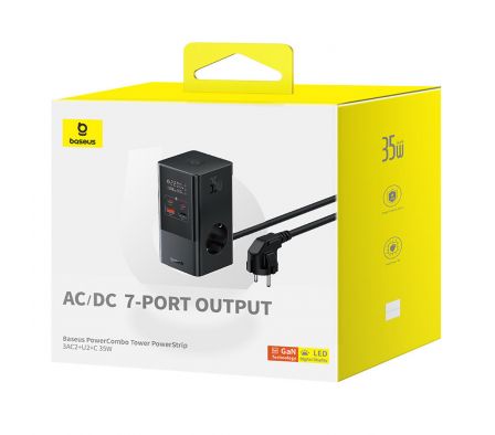 BASEUS CARG 3AC+2U+2C 35W E00023606113