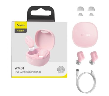 BASEUS AURICULAR WM01 ROSA NGTW240004