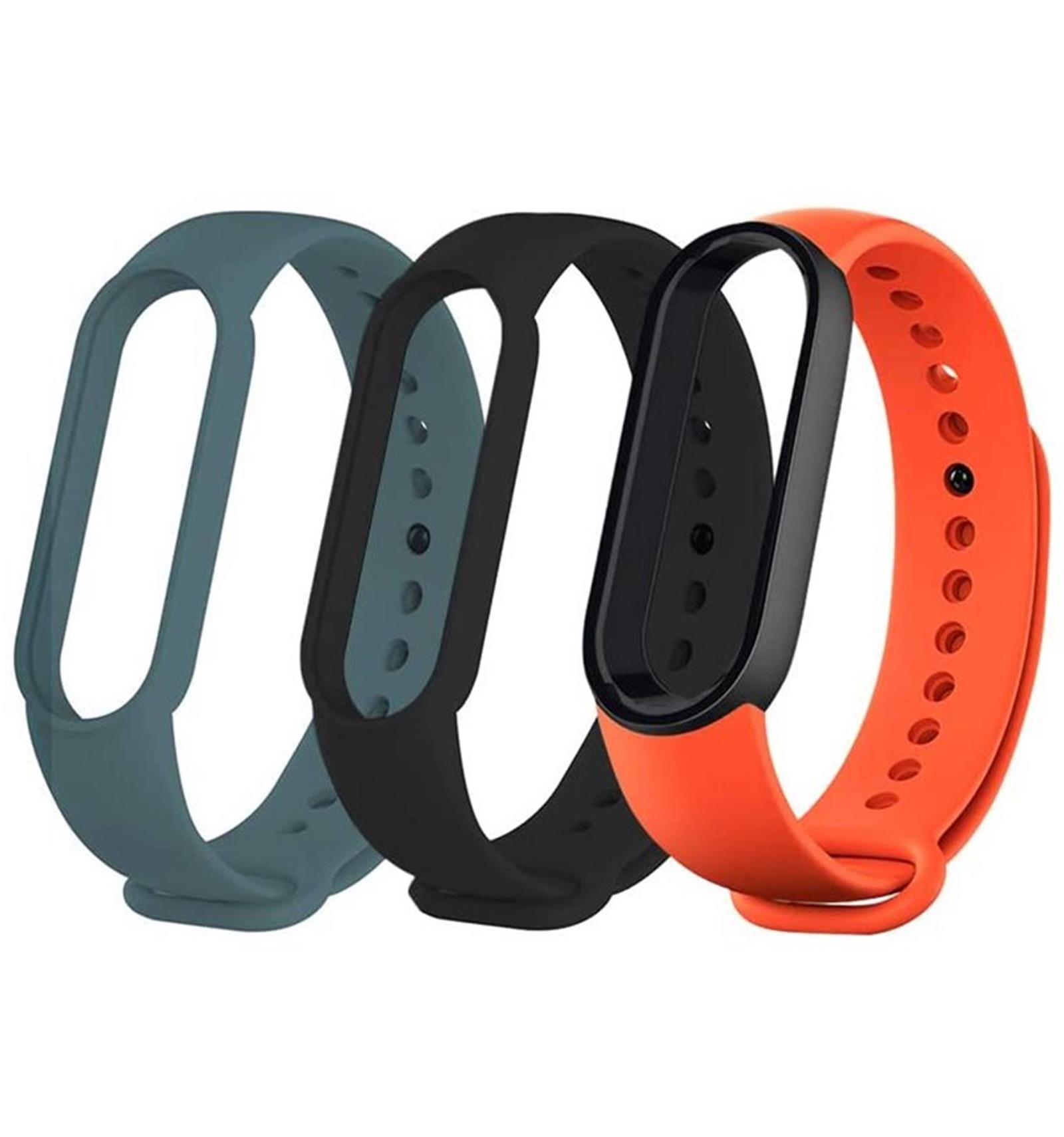 Comprá Pulsera Xiaomi para Mi Band 5/6 3 x 1 - Azul/Amarillo/Verde - Envios  a todo el Paraguay